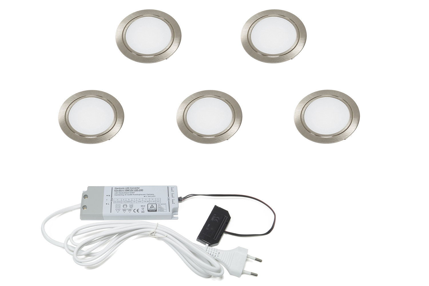 Complete LED spot sets - Chip - RVS