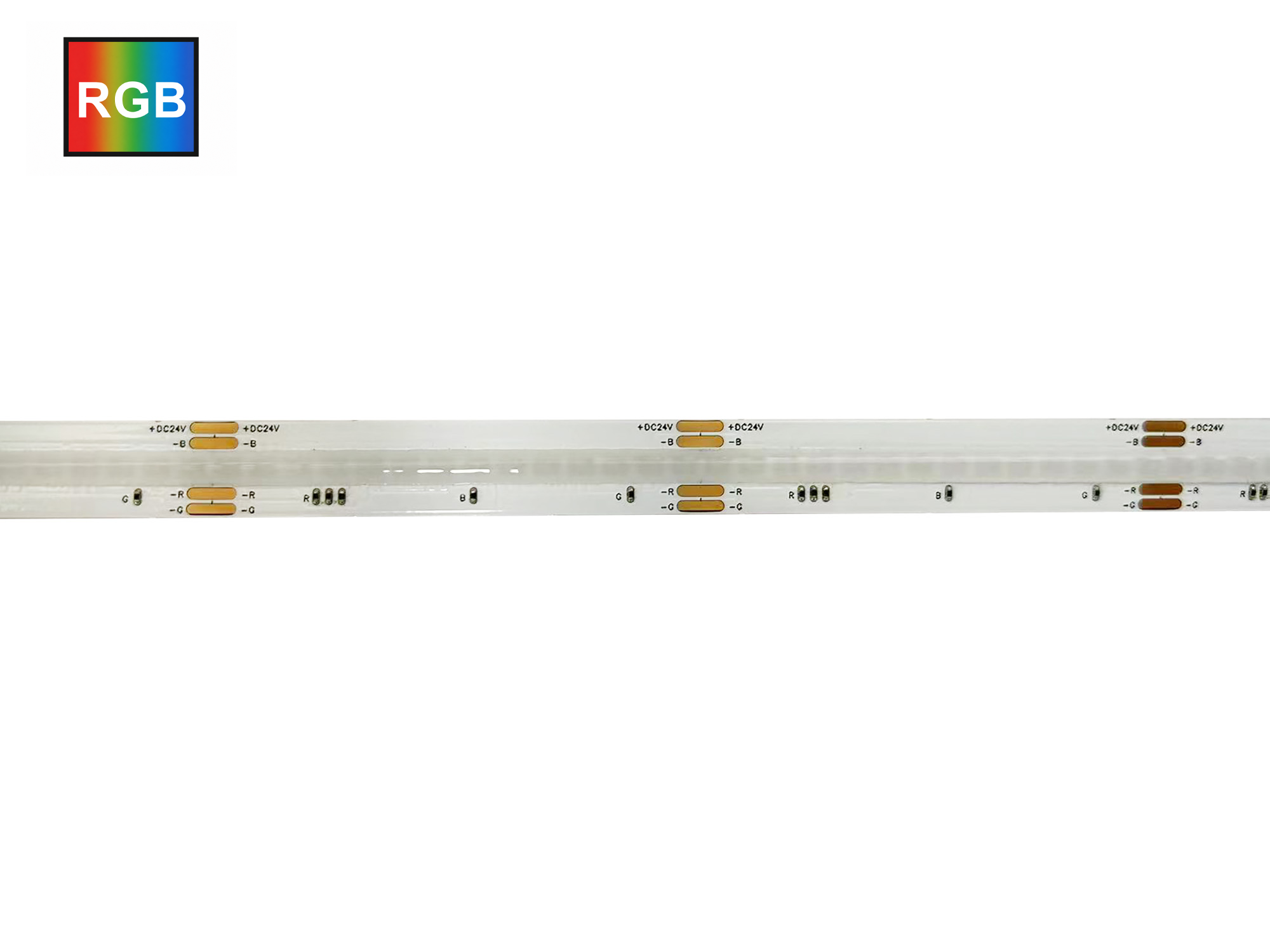 LED strip - 24V - RGB - COB
