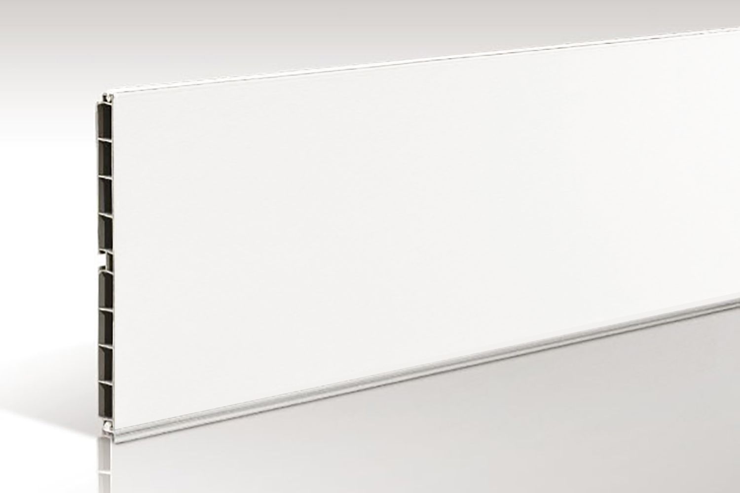 Keukenplinten - mat wit - 15cm hoog