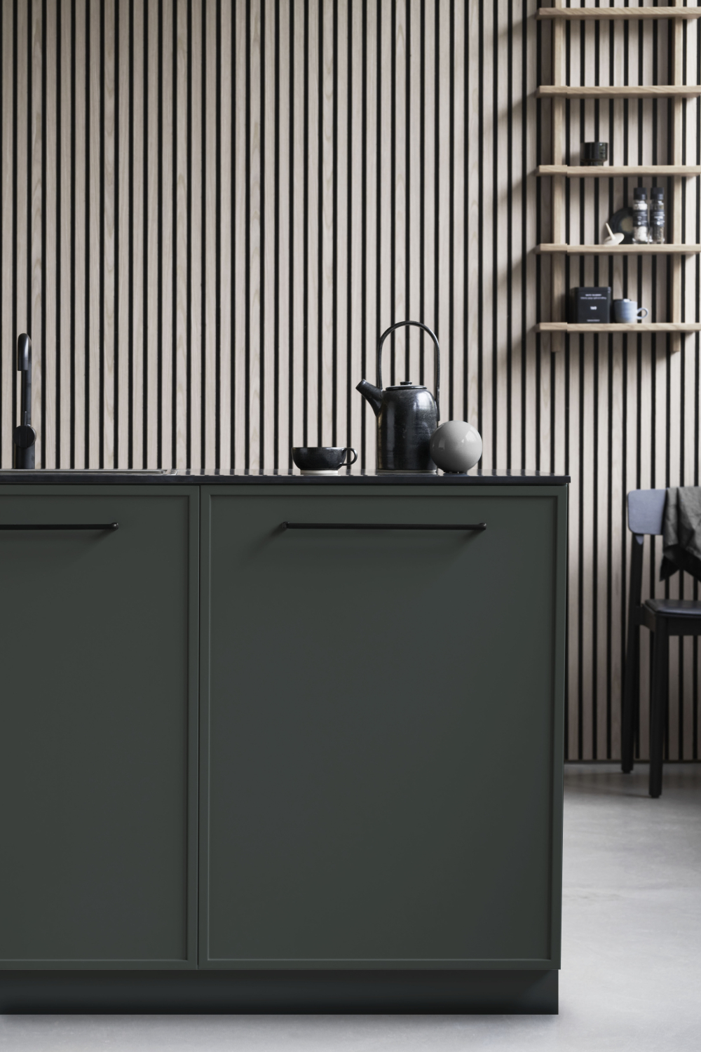 Metalen handgreep - Equester - mat zwart