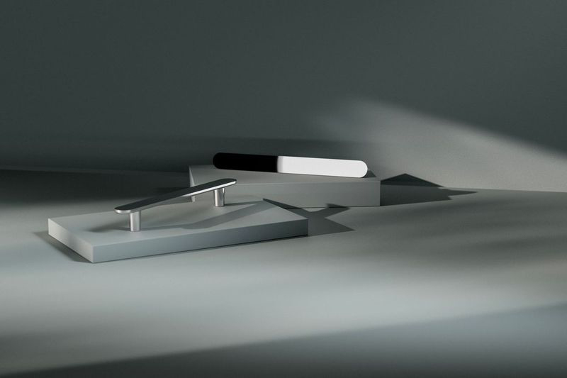 Metalen handgreep - Cesano - chroom