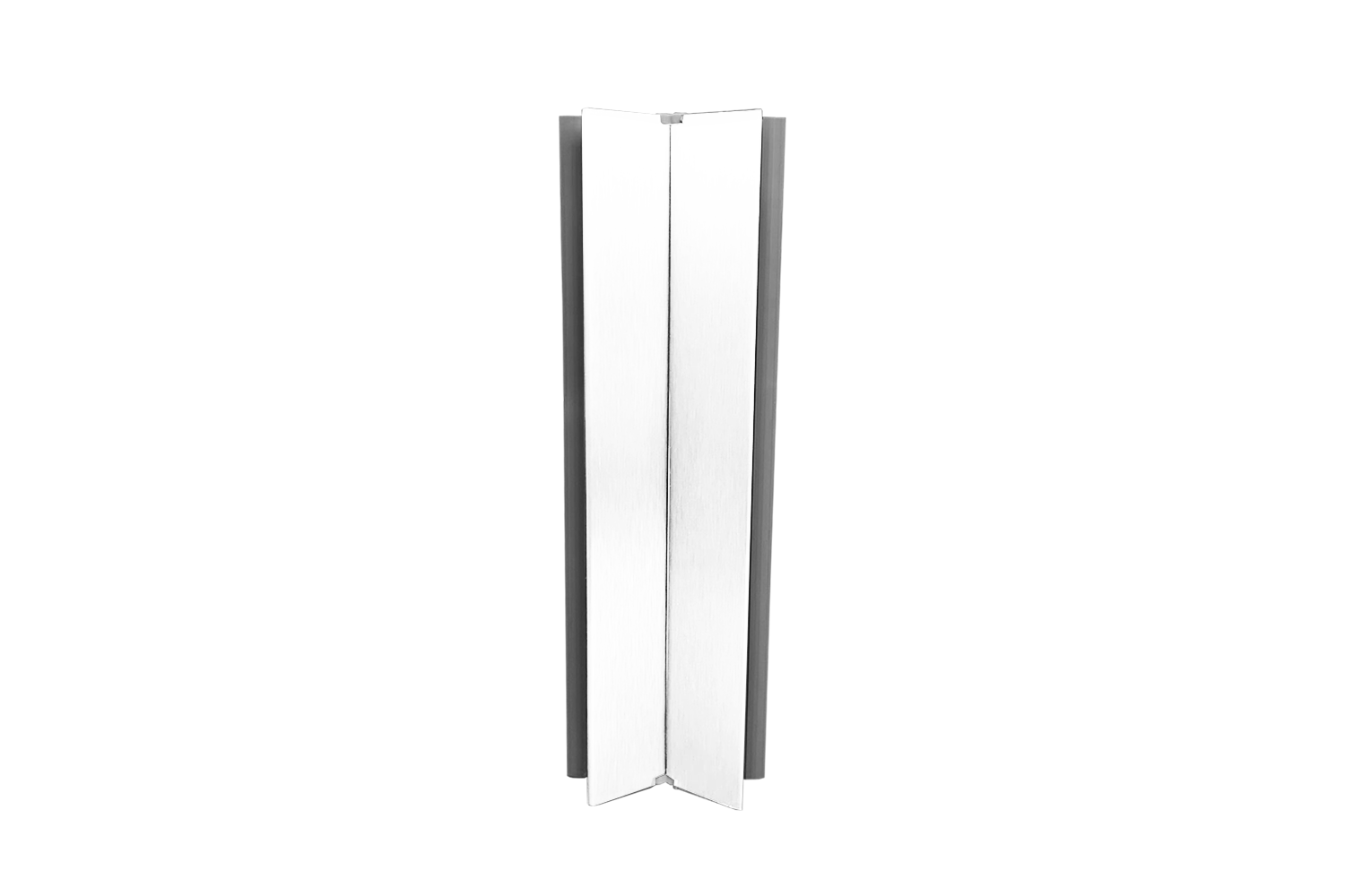 plinthoek 90 tot 135° - mat wit
