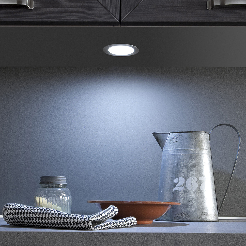 complete LED spot sets - Moonlight - RVS