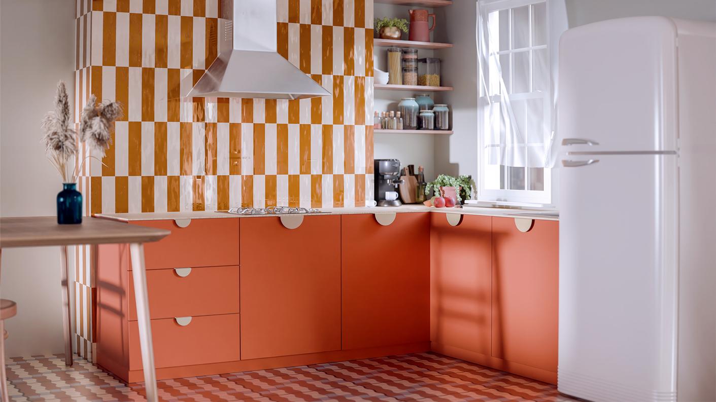 Metalen handgreep - Zoria - cashmere