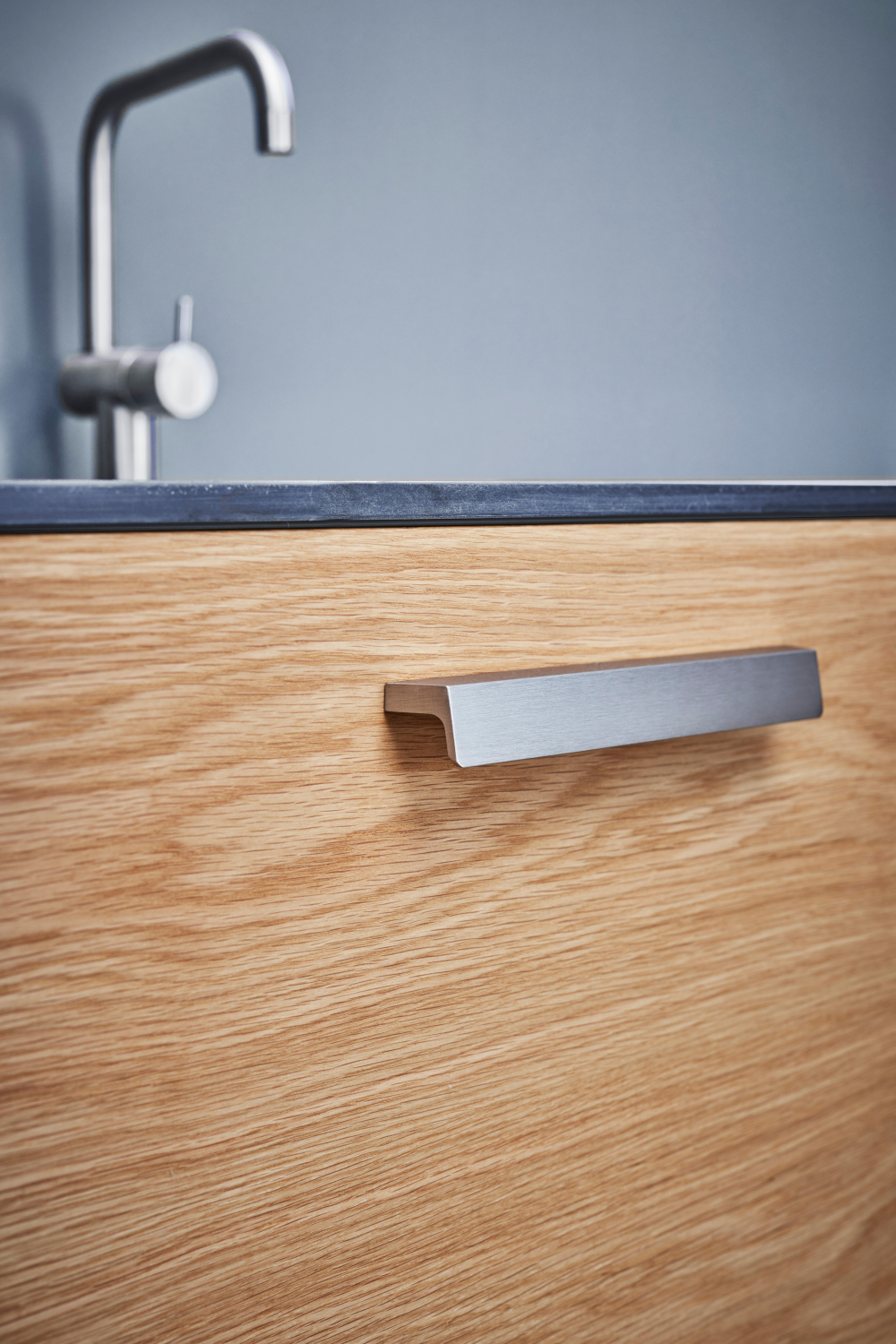 Metalen handgreep - Envelope - RVS