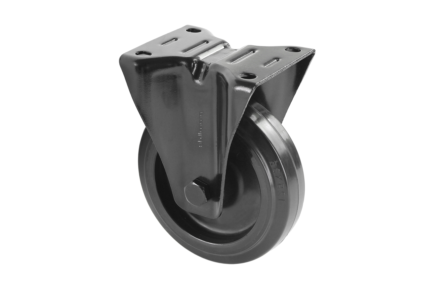 Volledig zwarte bokwielen met rubberband