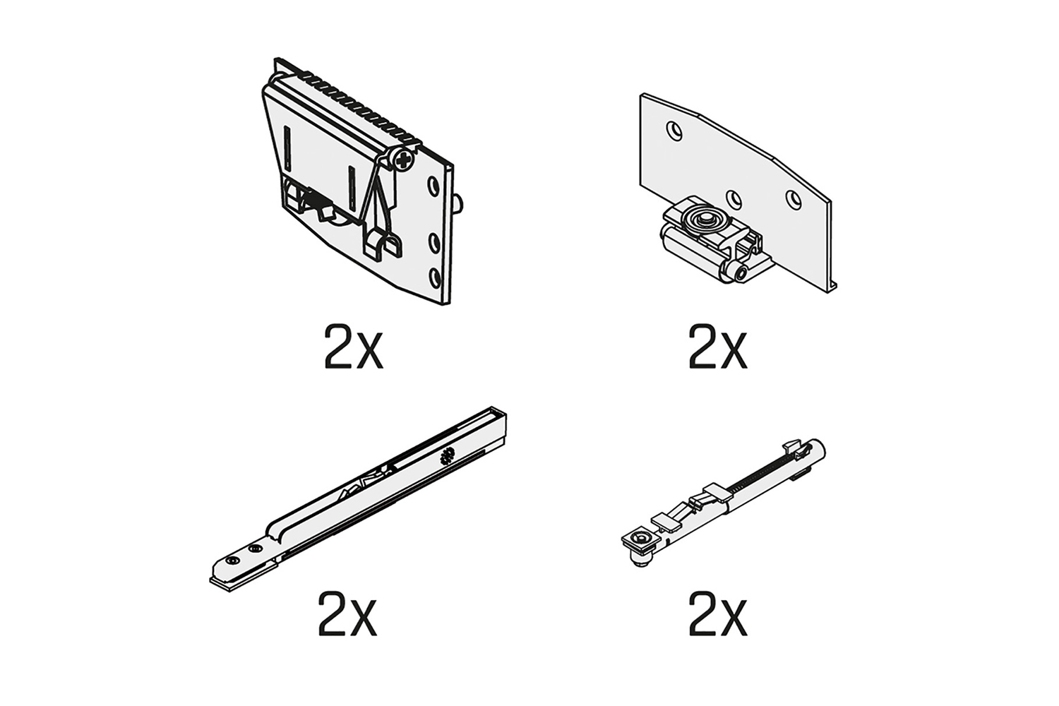 Loopwielenset - ST4