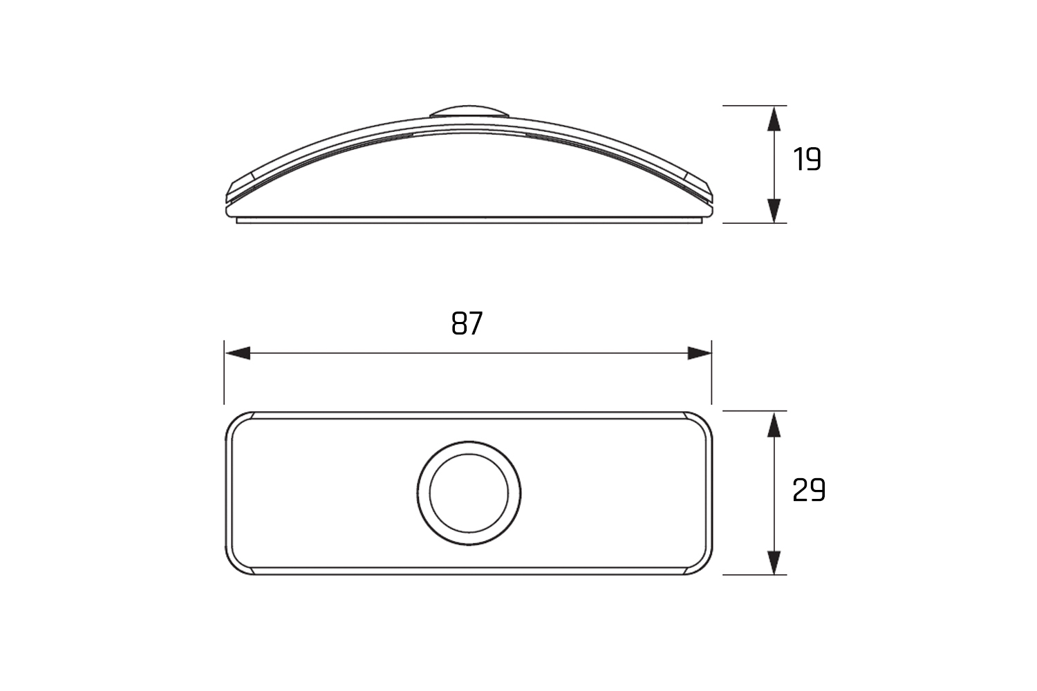 Bewegingssensor - 12V - Frankfurt