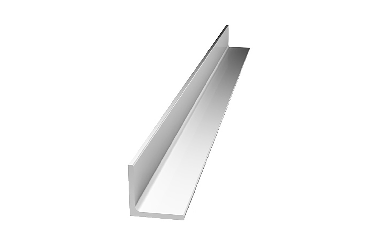 Onderrail - voor systeem 77 vouwschuifdeur - 2000mm - aluminium - blank