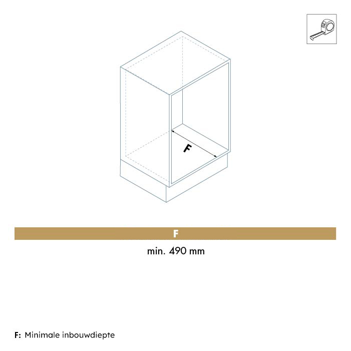Set voor uittrekbaar schap - met softclosing - montage: tweezijdig opschroefbaar - d:477mm - plaat:16-19mm