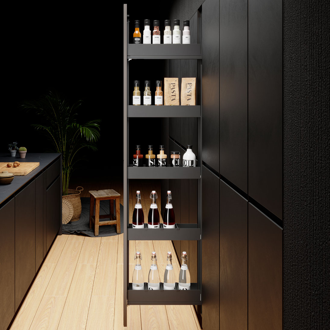 Smalle apothekerskast - Nova Flat