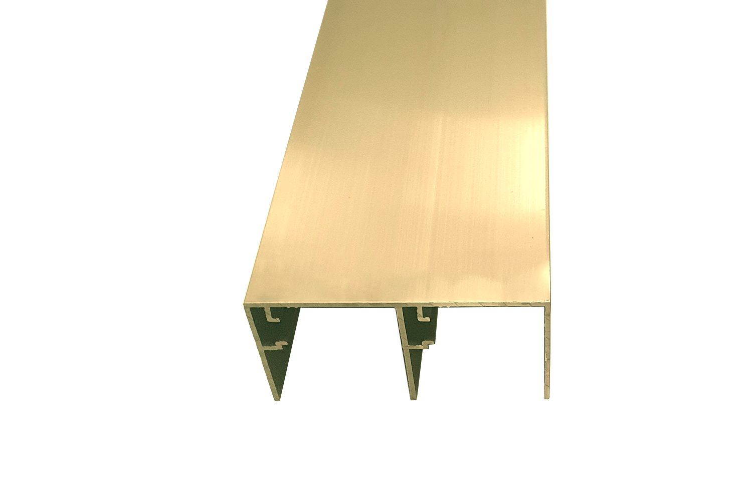 Bovenrail - voor Junior 6 - 4200mm - aluminium - goud