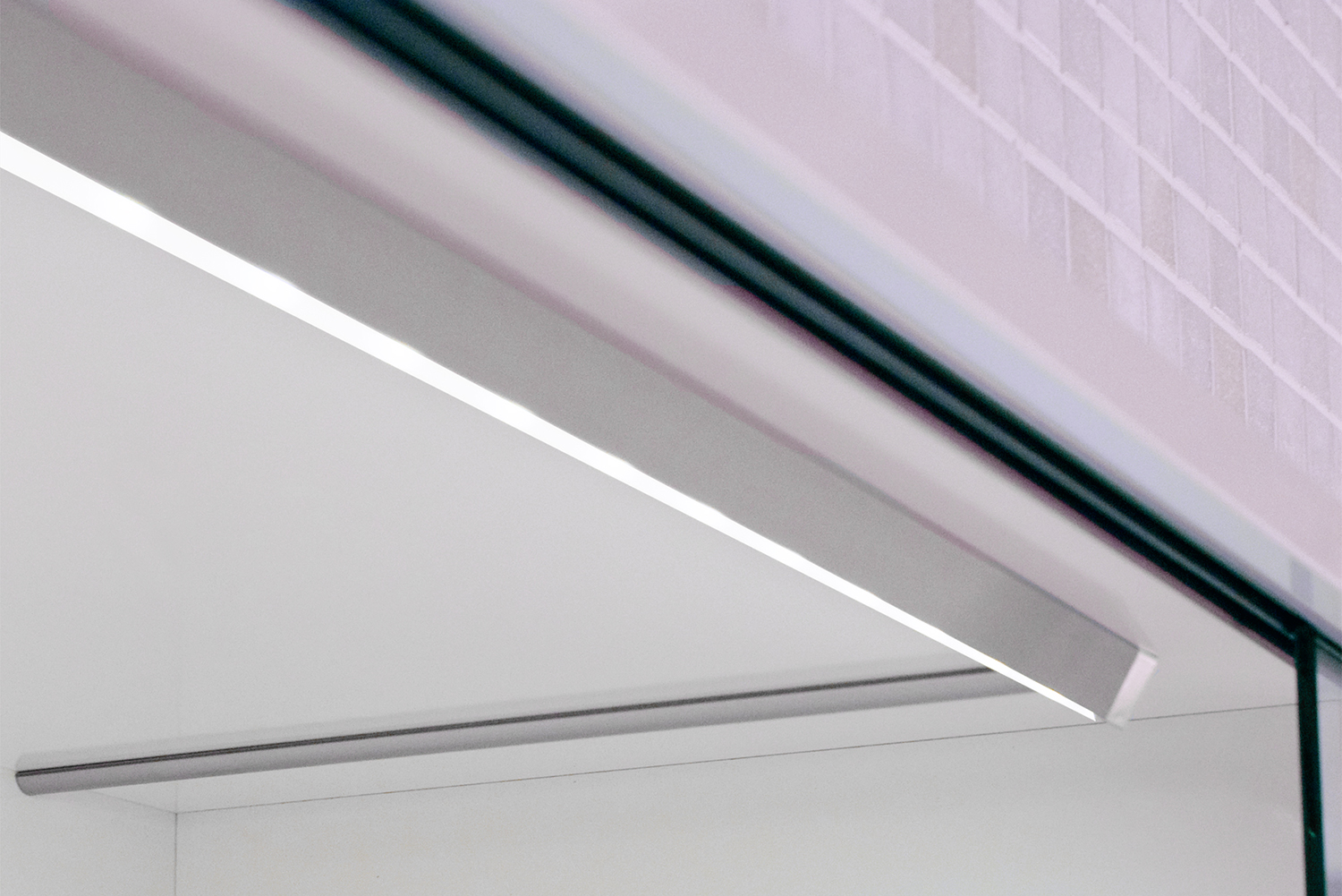 Led opbouw profielverlichting - derby ii - 2700-6000k - 500mm - rechthoek - rvs-look - 3,51w - 12v