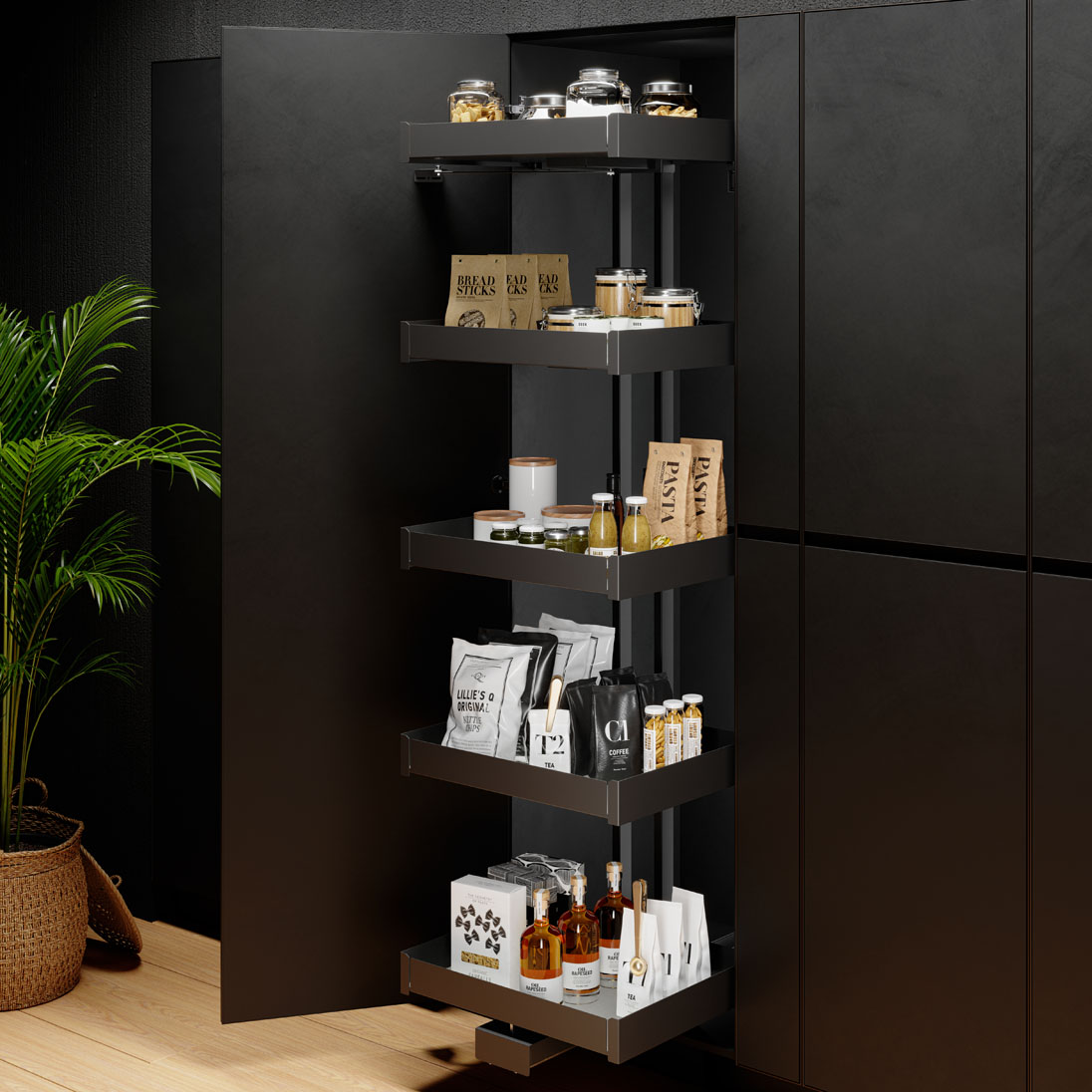 Luxe hoog uittrekframe - Nova Flat