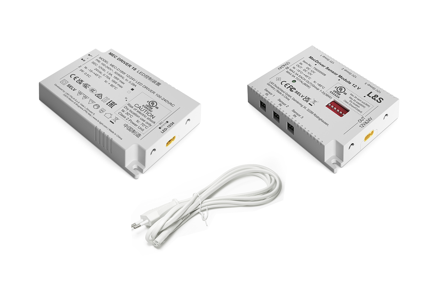 Startset LED trafo - Meccano - Sensor - 24V