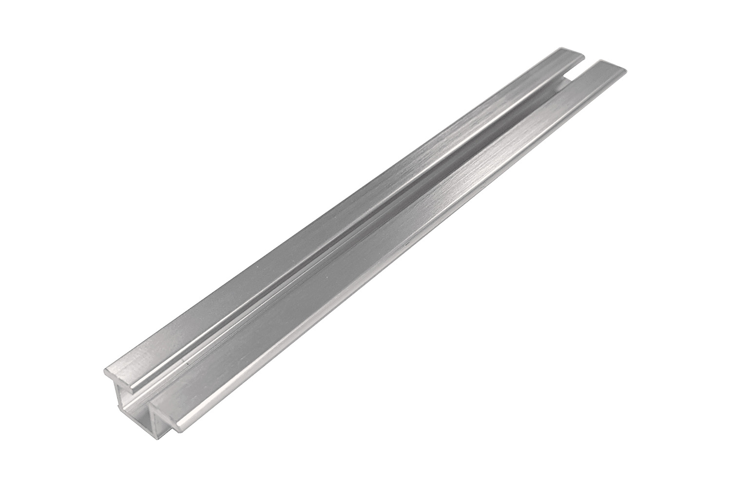 Rail voor boven en onder - voor Junior 4 - 2000mm - aluminium - zilver