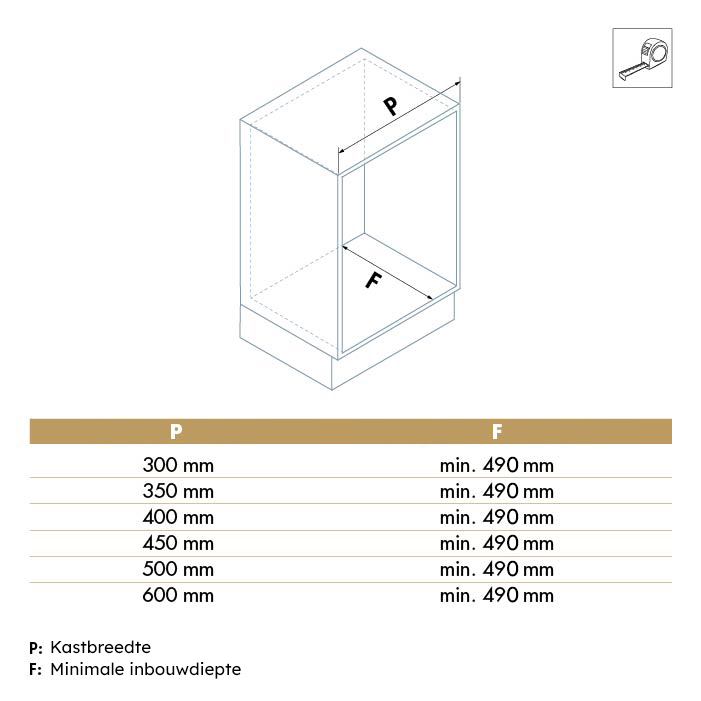 Uittrekmand van draadstaal - b: 400mm - h: 121mm