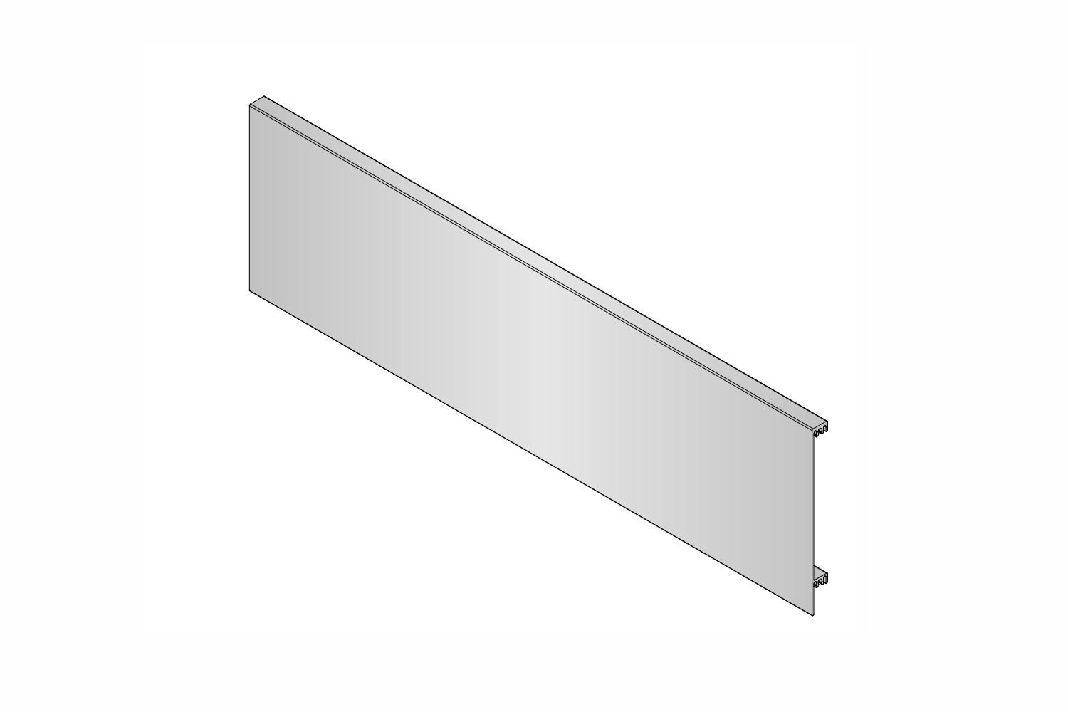 Fronten voor binnenlade - Flysch