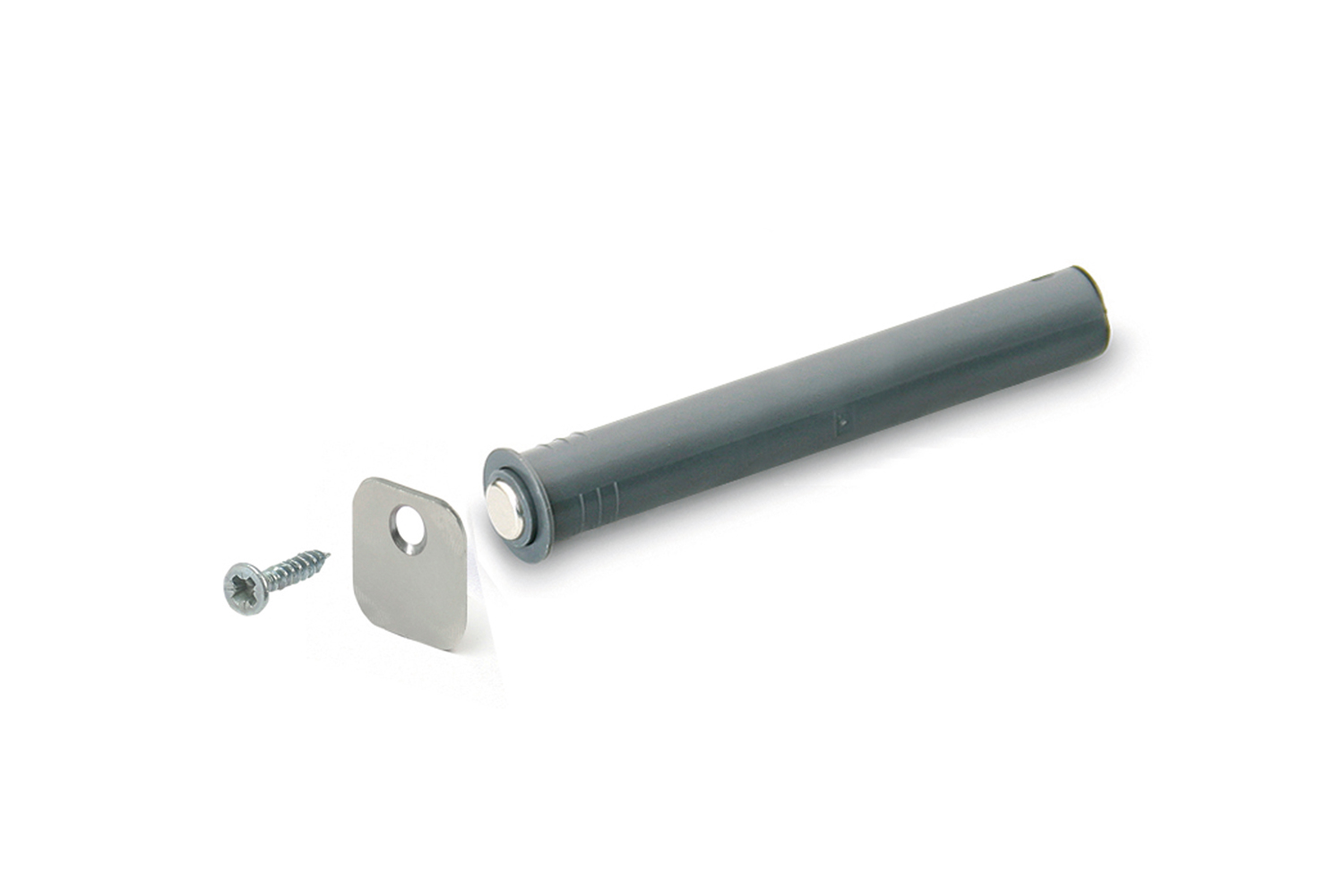 Push-magneet snappers