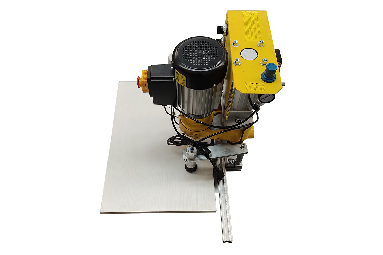 Pneumatische boor- en beslagmachine - indaux - incl. boorkop 48mm
