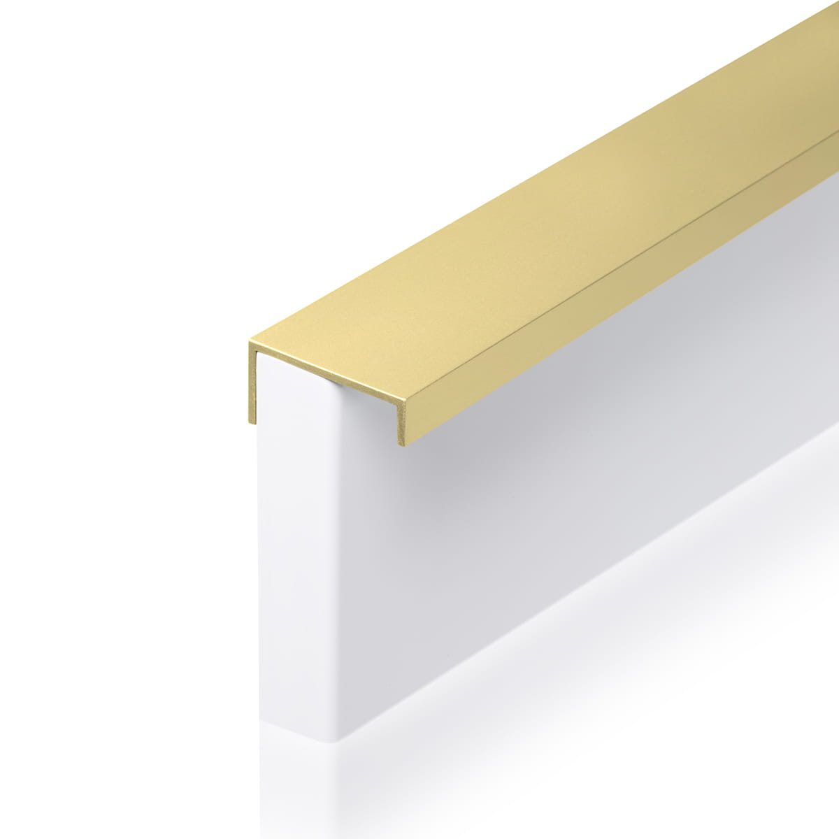 Metalen hoekgreep - Vera - goud