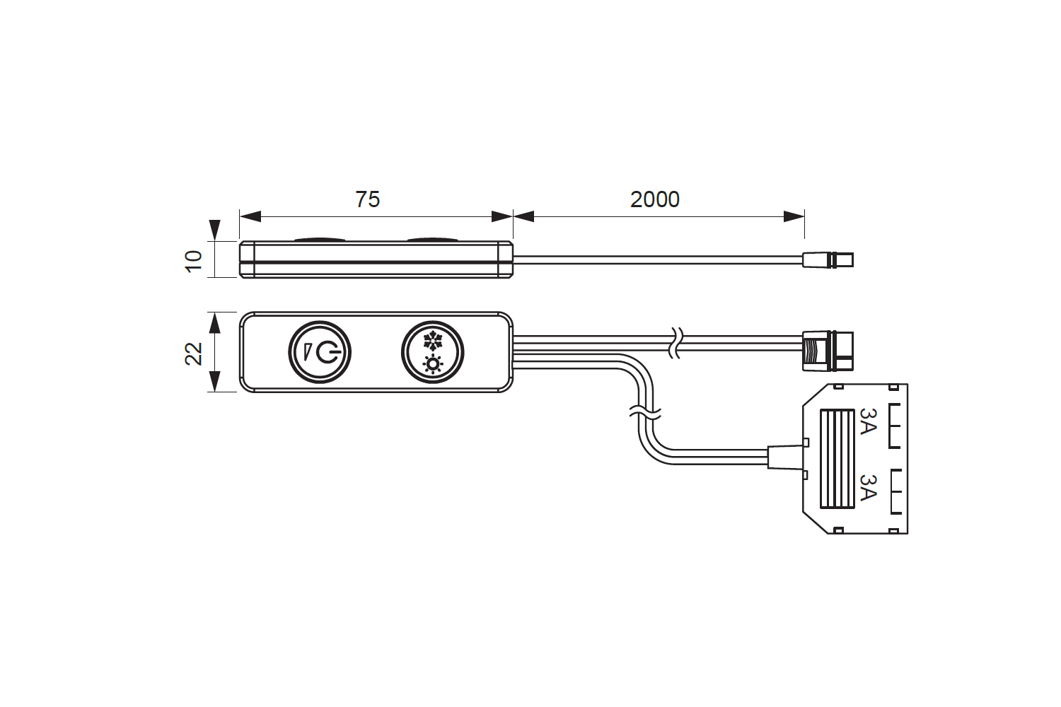 Startset MEC Driver LED trafo 24V - met Zigbee module en pucky II