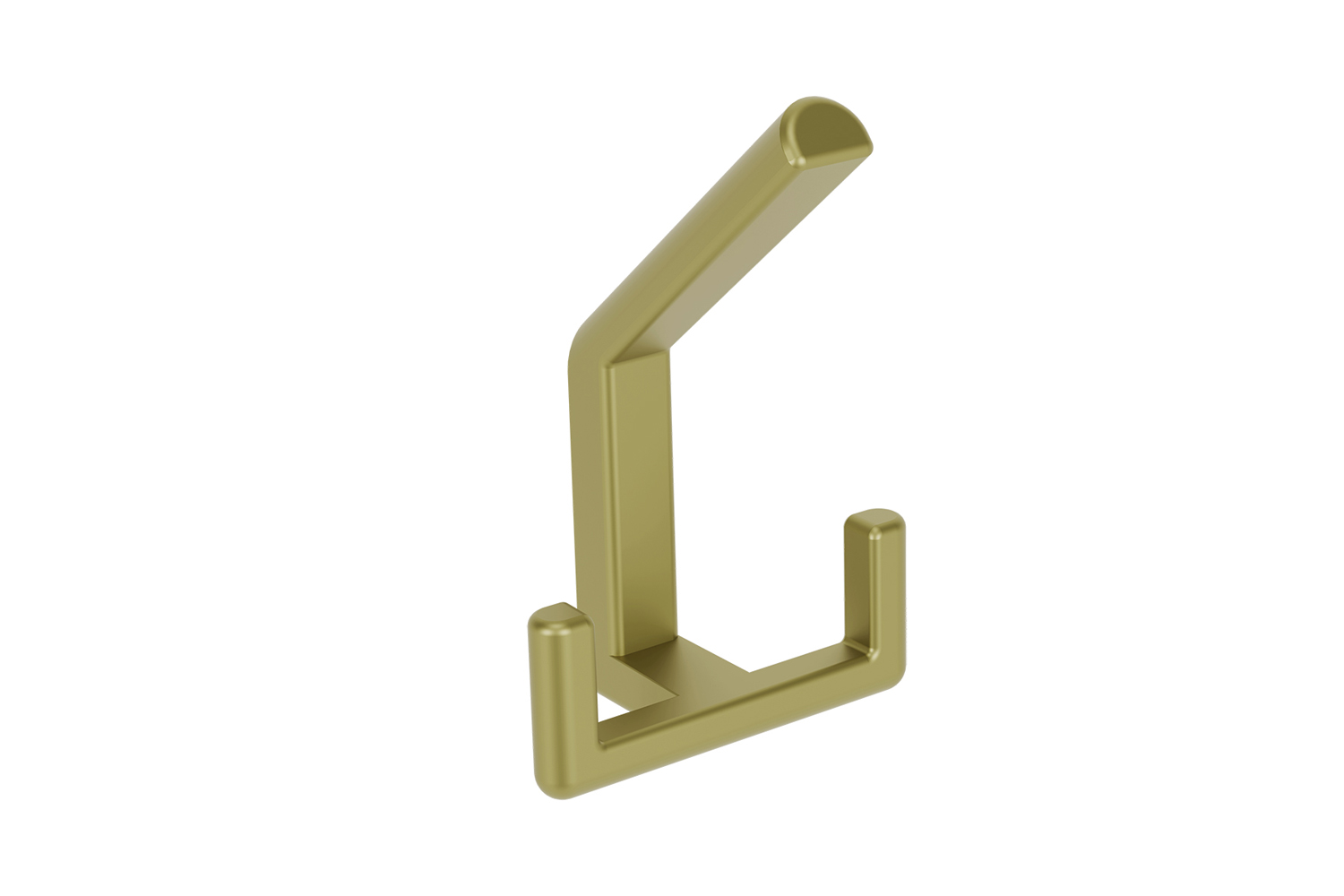 Handdoekhaak Nox - hoog - goud mat