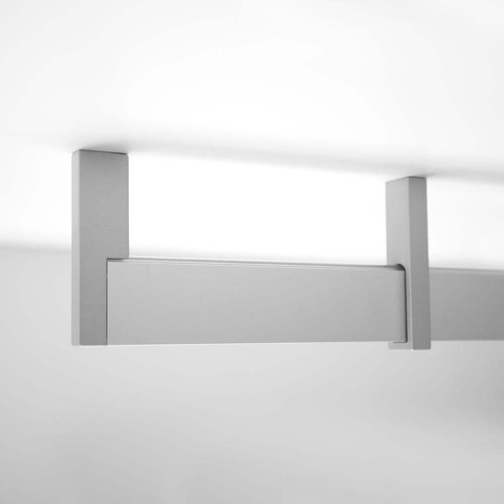 Kledingroedehouders - Zwarte luxe kledingroede 30x10mm