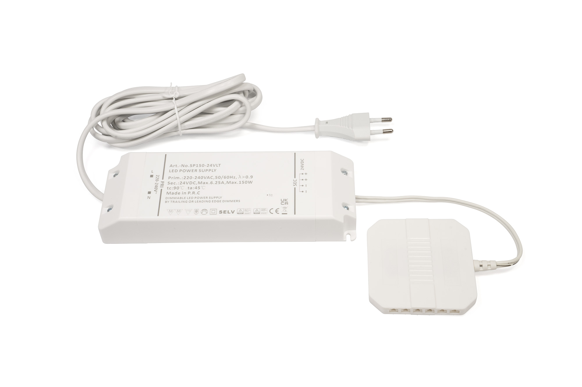 Losse LED trafo - 230V - 24V - 150W