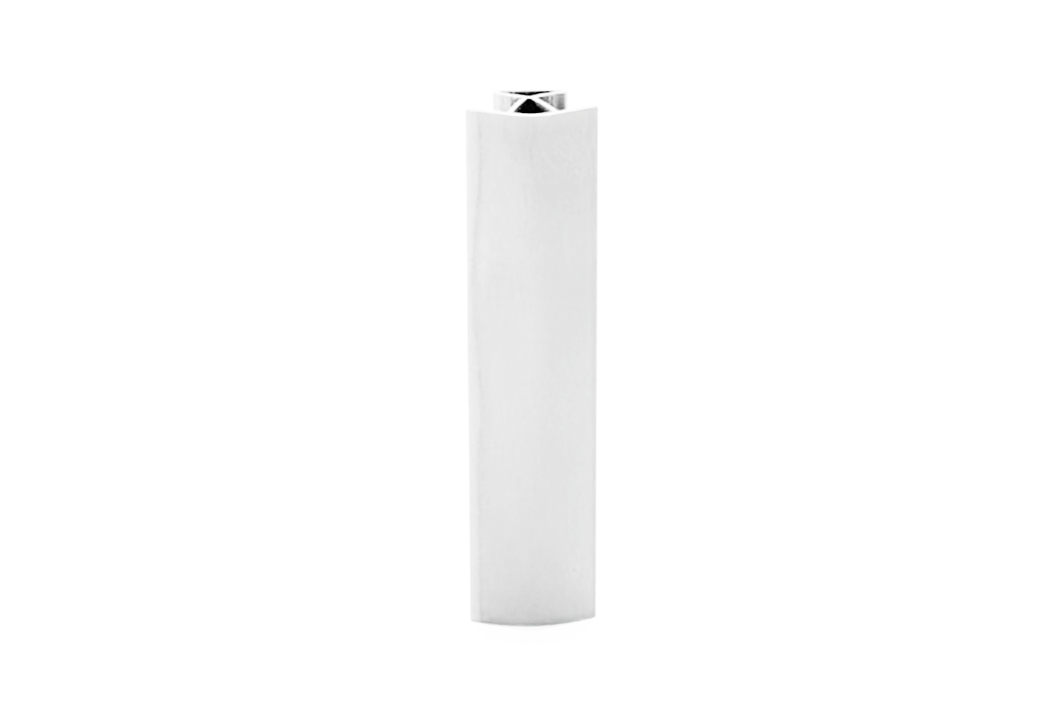 Plinthoek 45°/135° - mat wit - 10cm hoog