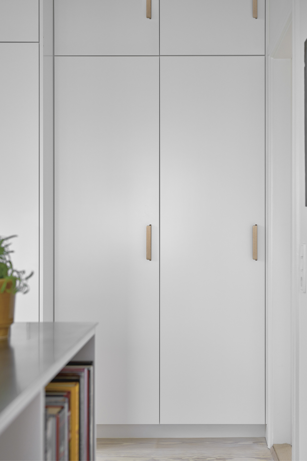 Metalen handgreep - Envelope - mat goud